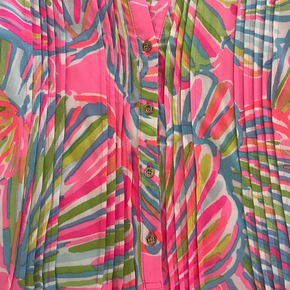 Lilly Pulitzer 3/4 Sleeve Shift Dress Seashell Print Size XS - Picture 8 of 8